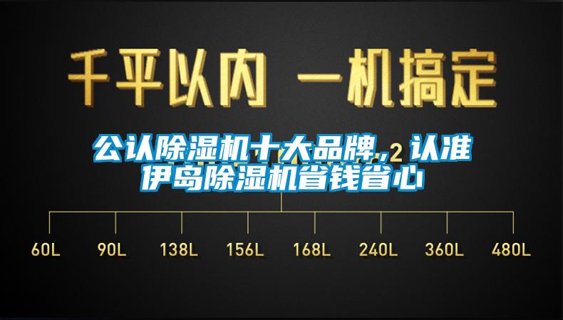 公認除濕機十大品牌，認準伊島除濕機省錢省心