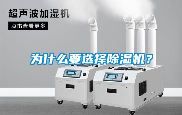 為什么要選擇除濕機？