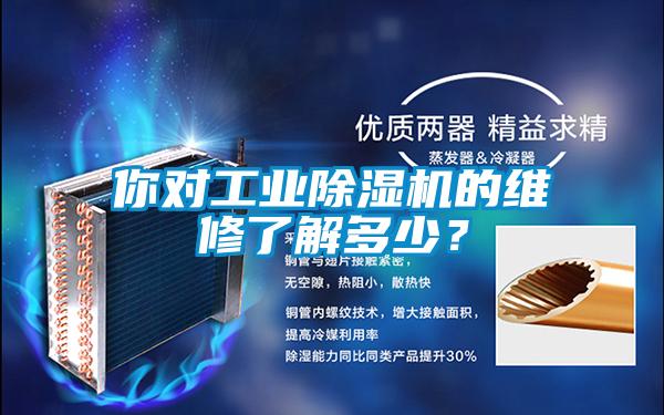 你對工業(yè)除濕機(jī)的維修了解多少？