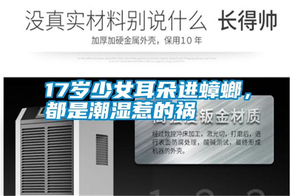 17歲少女耳朵進(jìn)蟑螂，都是潮濕惹的禍