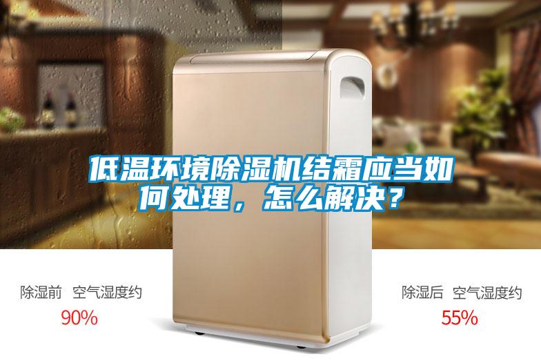 低溫環(huán)境除濕機結(jié)霜應(yīng)當(dāng)如何處理，怎么解決？