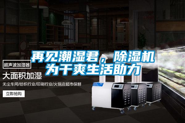 再見潮濕君，除濕機(jī)為干爽生活助力