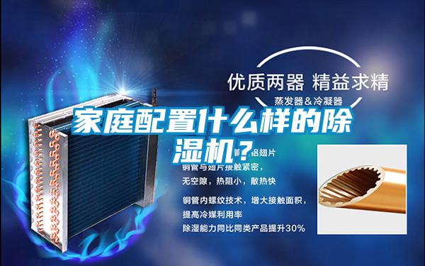 家庭配置什么樣的除濕機？