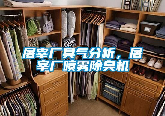屠宰廠臭氣分析，屠宰廠噴霧除臭機(jī)