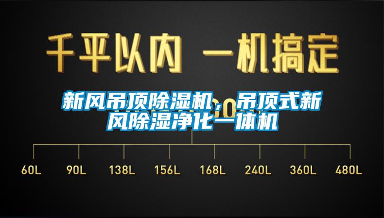 新風(fēng)吊頂除濕機(jī)，吊頂式新風(fēng)除濕凈化一體機(jī)