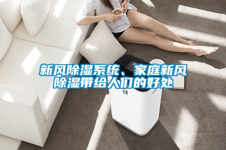 新風(fēng)除濕系統(tǒng)、家庭新風(fēng)除濕帶給人們的好處