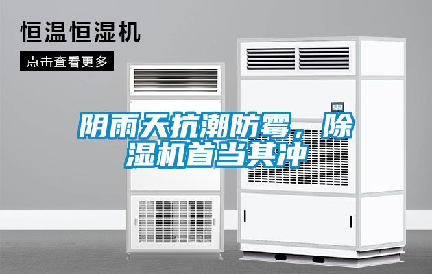 陰雨天抗潮防霉，除濕機(jī)首當(dāng)其沖