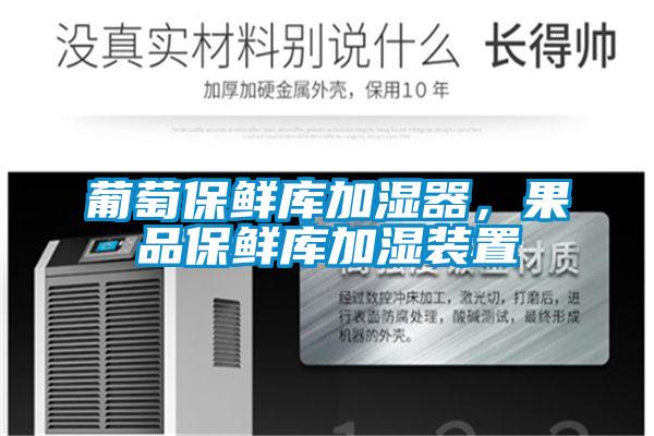 葡萄保鮮庫加濕器，果品保鮮庫加濕裝置