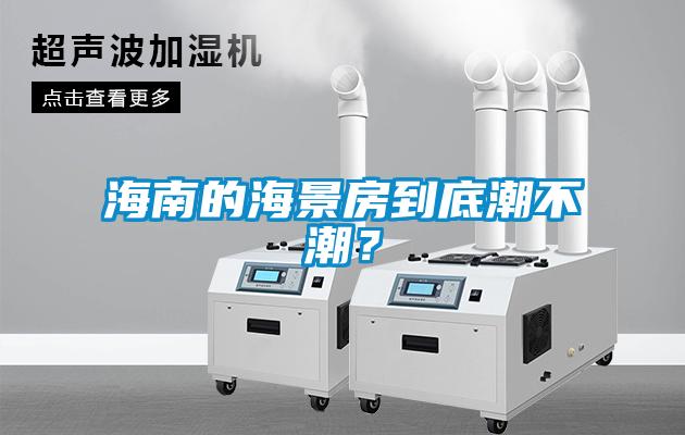 海南的海景房到底潮不潮？
