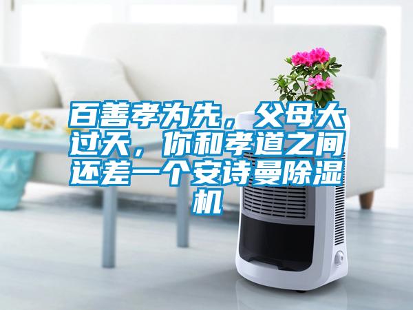 百善孝為先，父母大過天，你和孝道之間還差一個(gè)安詩曼除濕機(jī)