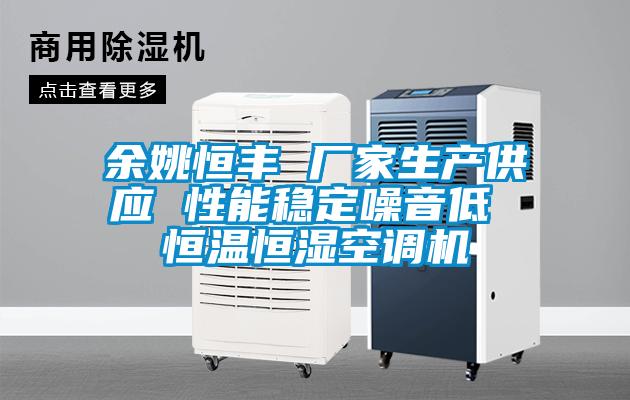 余姚恒豐 廠家生產供應 性能穩(wěn)定噪音低 恒溫恒濕空調機