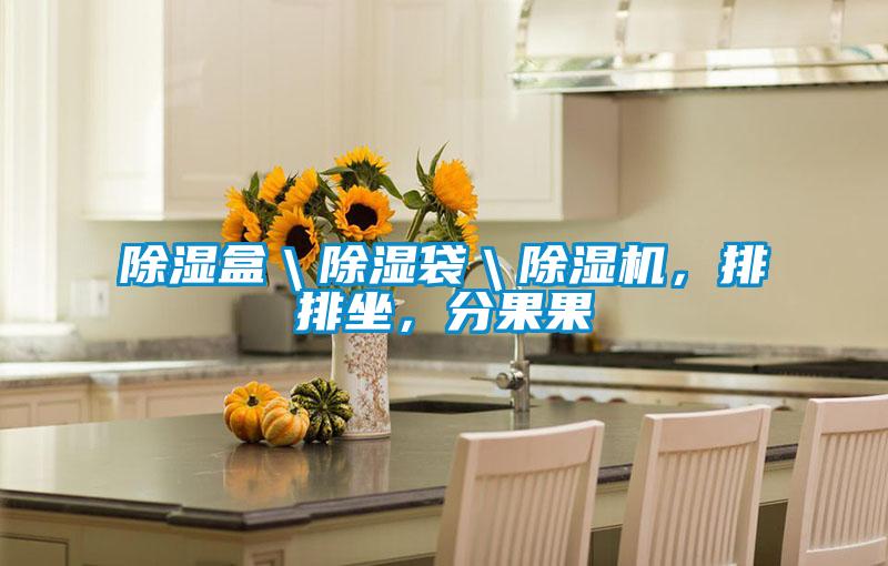 除濕盒＼除濕袋＼除濕機，排排坐，分果果