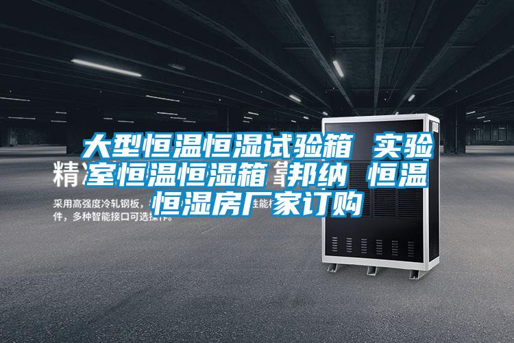 大型恒溫恒濕試驗(yàn)箱 實(shí)驗(yàn)室恒溫恒濕箱 邦納 恒溫恒濕房廠家訂購