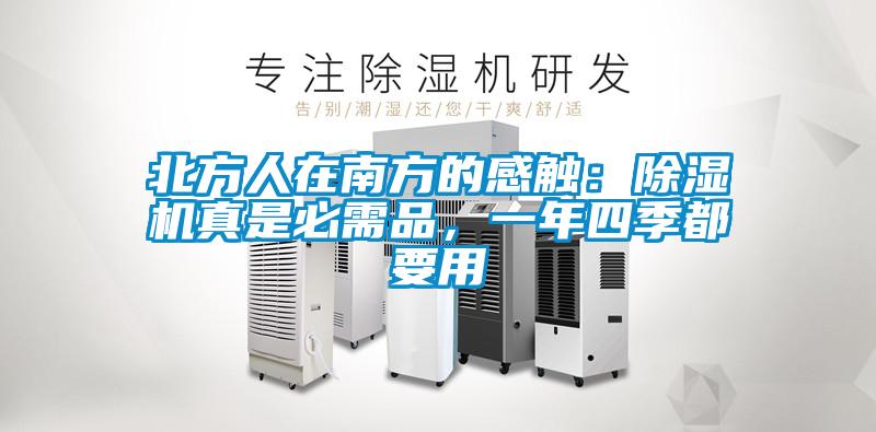 北方人在南方的感觸：除濕機(jī)真是必需品，一年四季都要用