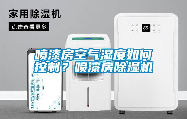 噴漆房空氣濕度如何控制？噴漆房除濕機(jī)