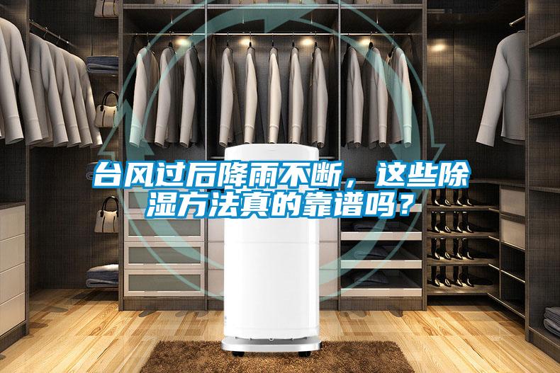 臺風(fēng)過后降雨不斷，這些除濕方法真的靠譜嗎？