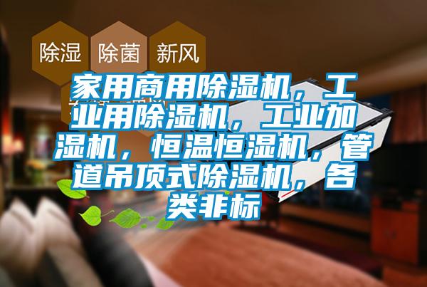家用商用除濕機，工業(yè)用除濕機，工業(yè)加濕機，恒溫恒濕機，管道吊頂式除濕機，各類非標