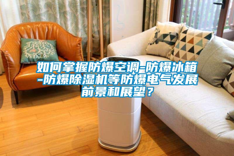 如何掌握防爆空調(diào)-防爆冰箱-防爆除濕機(jī)等防爆電氣發(fā)展前景和展望？
