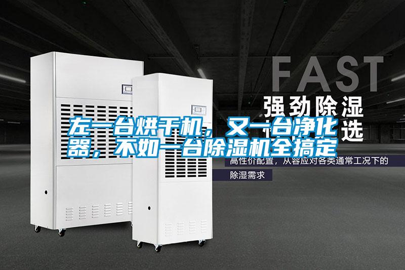 左一臺烘干機，又一臺凈化器，不如一臺除濕機全搞定