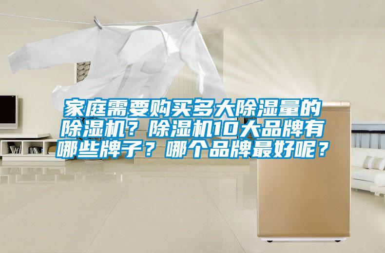 家庭需要購買多大除濕量的除濕機(jī)？除濕機(jī)10大品牌有哪些牌子？哪個品牌最好呢？