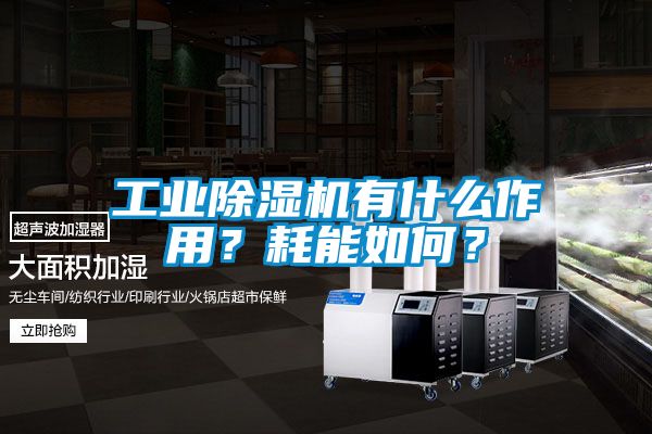 工業(yè)除濕機有什么作用？耗能如何？