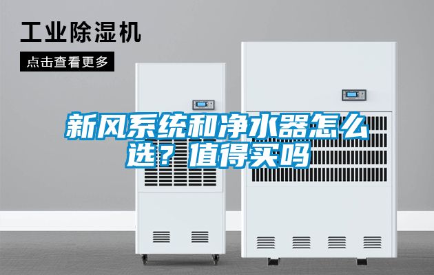 新風(fēng)系統(tǒng)和凈水器怎么選？值得買嗎