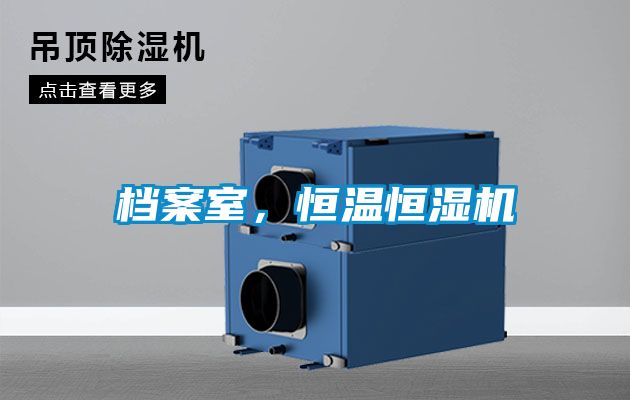 檔案室，恒溫恒濕機(jī)