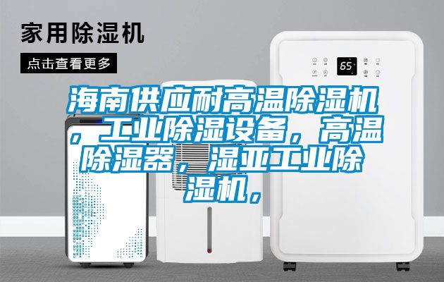 海南供應(yīng)耐高溫除濕機(jī)，工業(yè)除濕設(shè)備，高溫除濕器，濕亞工業(yè)除濕機(jī)，