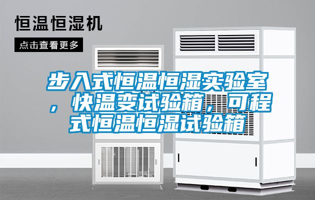 步入式恒溫恒濕實(shí)驗(yàn)室，快溫變試驗(yàn)箱，可程式恒溫恒濕試驗(yàn)箱