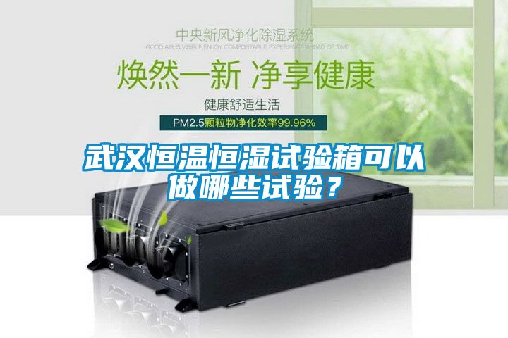 武漢恒溫恒濕試驗箱可以做哪些試驗？