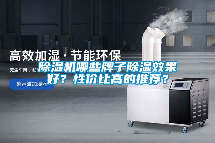 除濕機哪些牌子除濕效果好？性價比高的推薦？