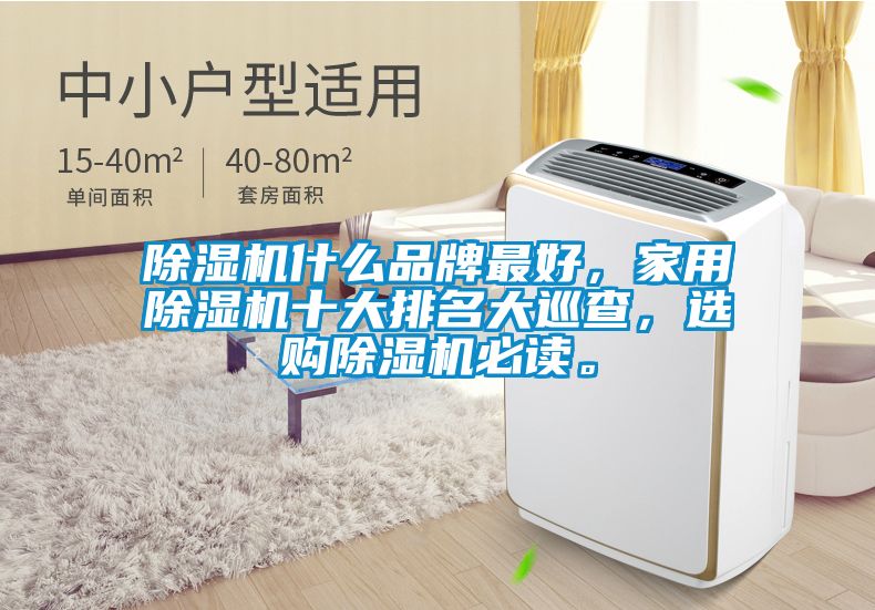 除濕機什么品牌最好，家用除濕機十大排名大巡查，選購除濕機必讀。