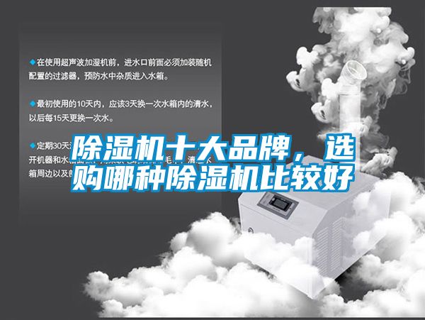 除濕機十大品牌，選購哪種除濕機比較好