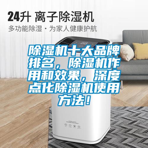 除濕機(jī)十大品牌排名，除濕機(jī)作用和效果，深度點(diǎn)化除濕機(jī)使用方法！