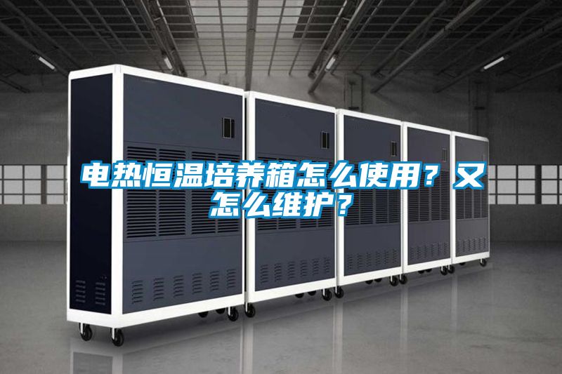 電熱恒溫培養(yǎng)箱怎么使用？又怎么維護(hù)？