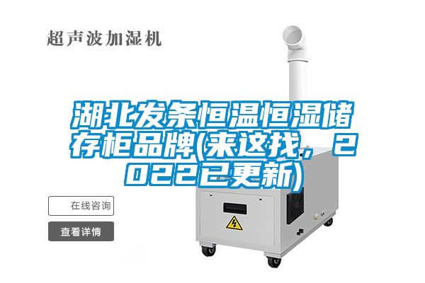 湖北發(fā)條恒溫恒濕儲(chǔ)存柜品牌(來這找，2022已更新)