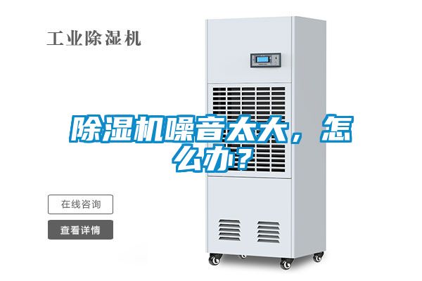 除濕機噪音太大，怎么辦？
