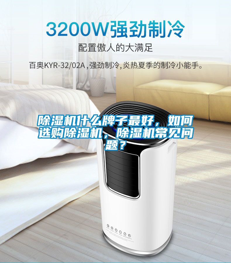除濕機(jī)什么牌子最好，如何選購除濕機(jī)，除濕機(jī)常見問題？