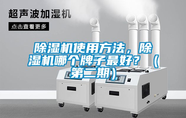 除濕機(jī)使用方法，除濕機(jī)哪個(gè)牌子最好？（第二期）