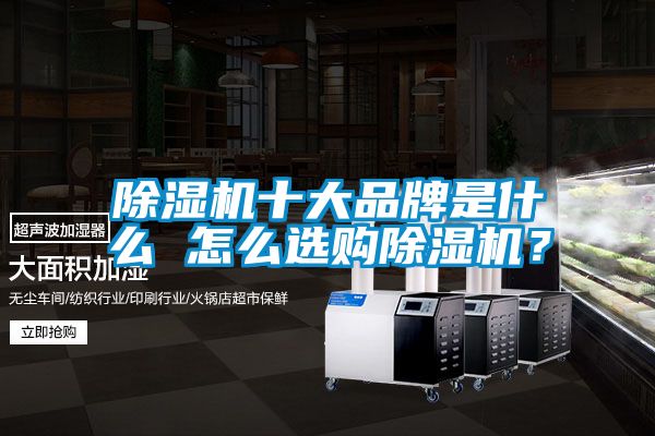 除濕機(jī)十大品牌是什么 怎么選購除濕機(jī)？