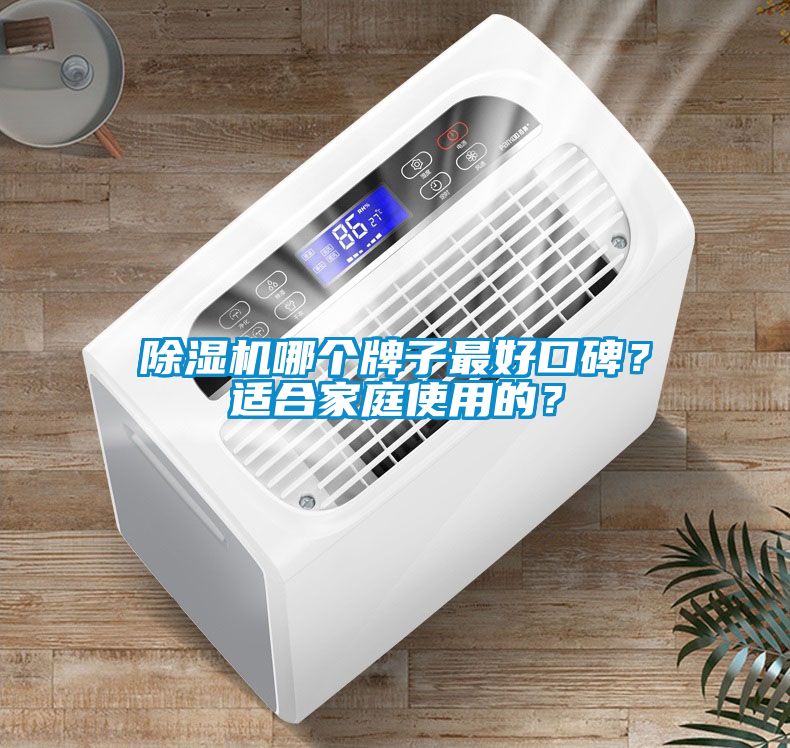 除濕機哪個牌子最好口碑？適合家庭使用的？