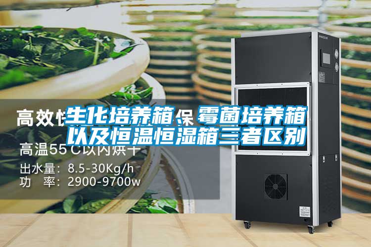 生化培養(yǎng)箱、霉菌培養(yǎng)箱以及恒溫恒濕箱三者區(qū)別
