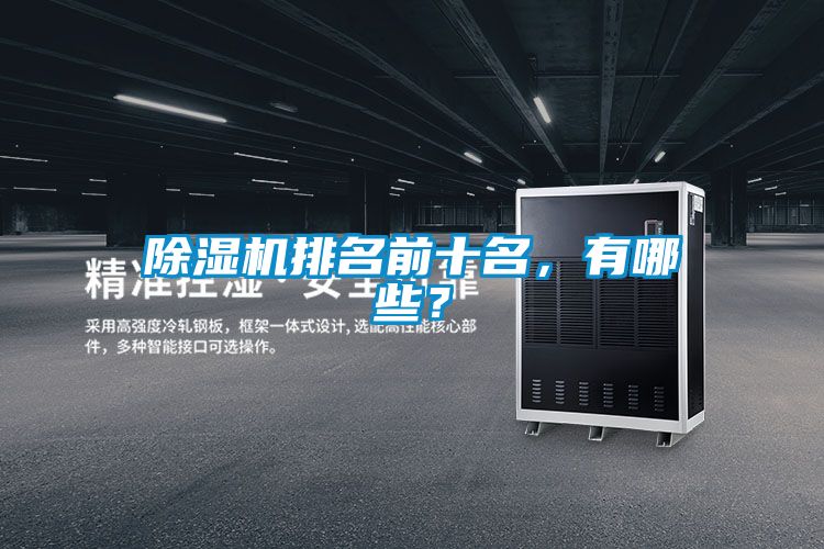 除濕機排名前十名，有哪些？