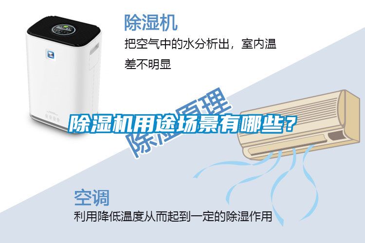 除濕機用途場景有哪些？