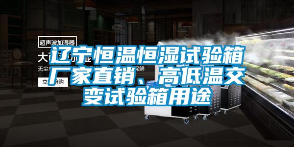 遼寧恒溫恒濕試驗(yàn)箱廠家直銷、高低溫交變試驗(yàn)箱用途