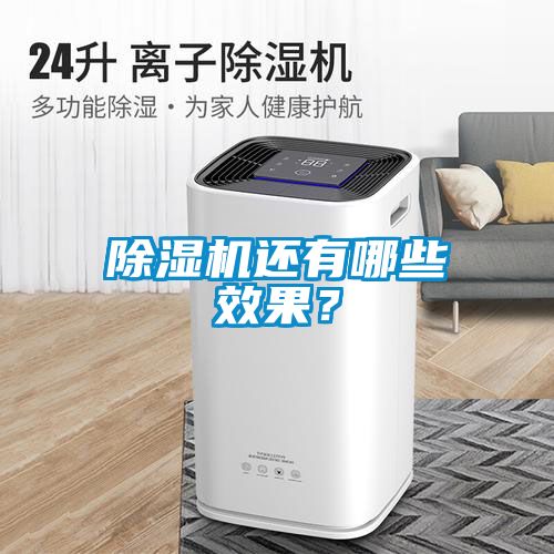 除濕機(jī)還有哪些效果？