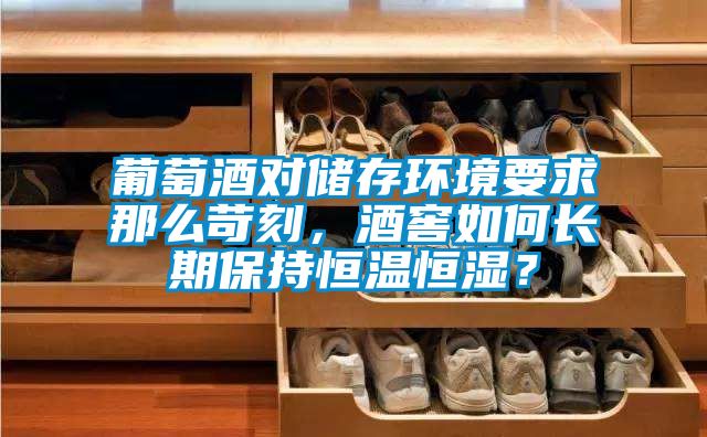 葡萄酒對儲存環(huán)境要求那么苛刻，酒窖如何長期保持恒溫恒濕？