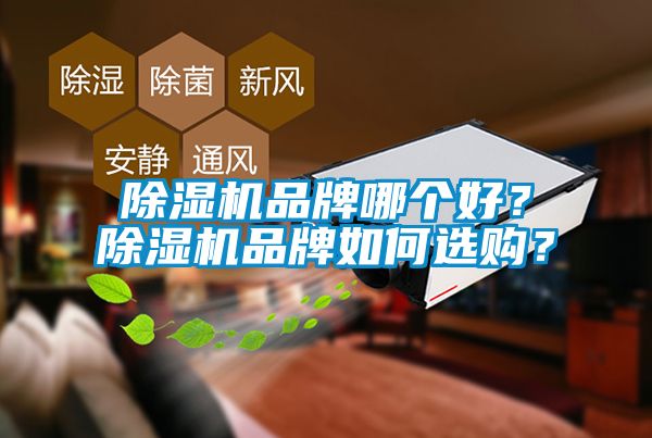 除濕機品牌哪個好？除濕機品牌如何選購？