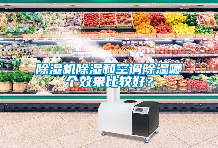 除濕機(jī)除濕和空調(diào)除濕哪個效果比較好？