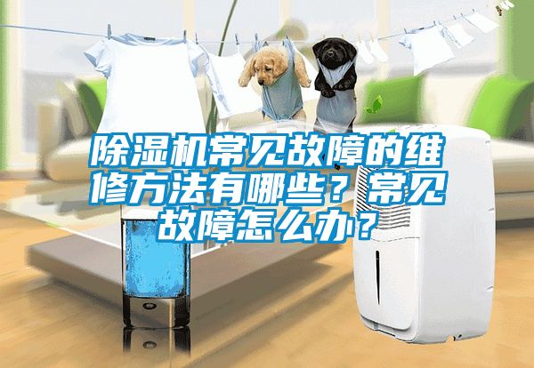 除濕機常見故障的維修方法有哪些？常見故障怎么辦？